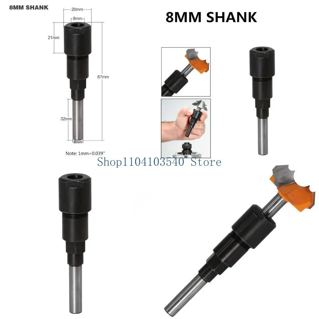 02DC فتحة القاطع راوتر بت النقش بت التوجيه النجارة النقش كربيد الصلبة #1