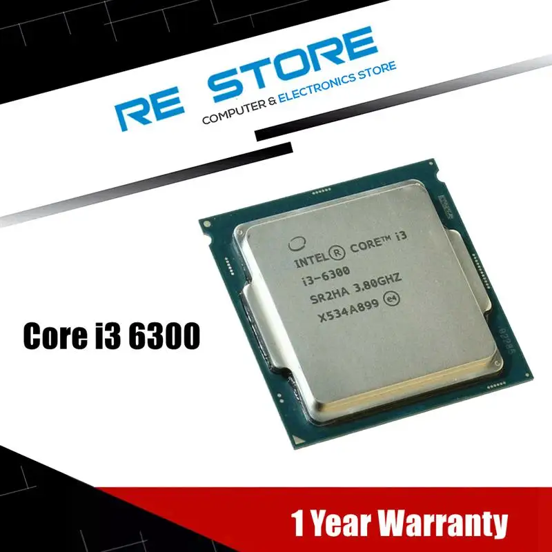 Go! Intel Core i3 6300 3.8GHz Dual-Core CPU Processor SR2HA LGA 1151