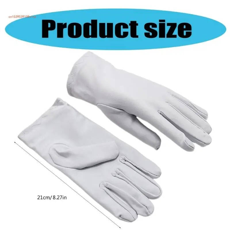 Paquete 2 manoplas spandex suaves guantes protectores manos guantes uso diario