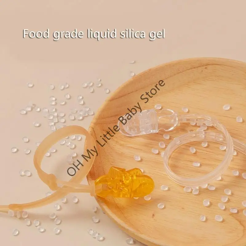 حزام لهاية الأطفال M76C من أجل المهدئات ولعبة التسنين هدية للمواليد الجدد من البنات