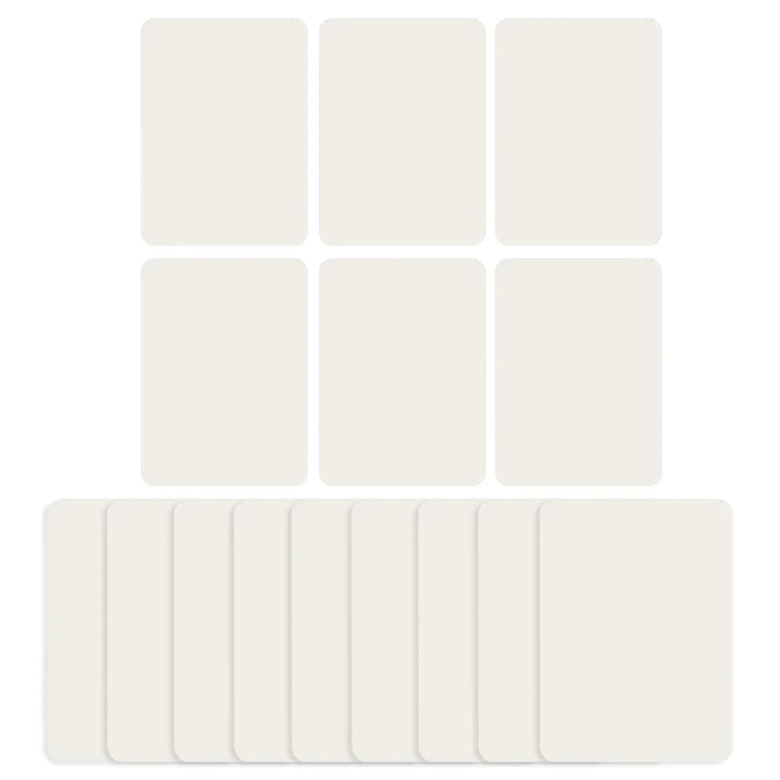 

12Pcs Anti-Slip Rug Pads Carpet Corner Stoppers Anti-Curling Stickers for Hardwood Concrete Floors Reusable Mat Gripper