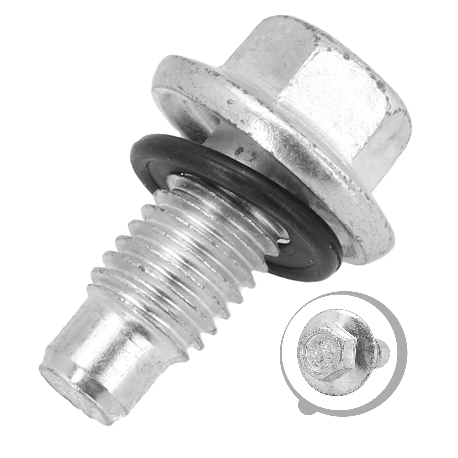 

High Strength Oil Pan Drain Bolt for GMC For Chevy For Buick 11562588 Engine Oil Drain Compatible with 2008 2017 Models