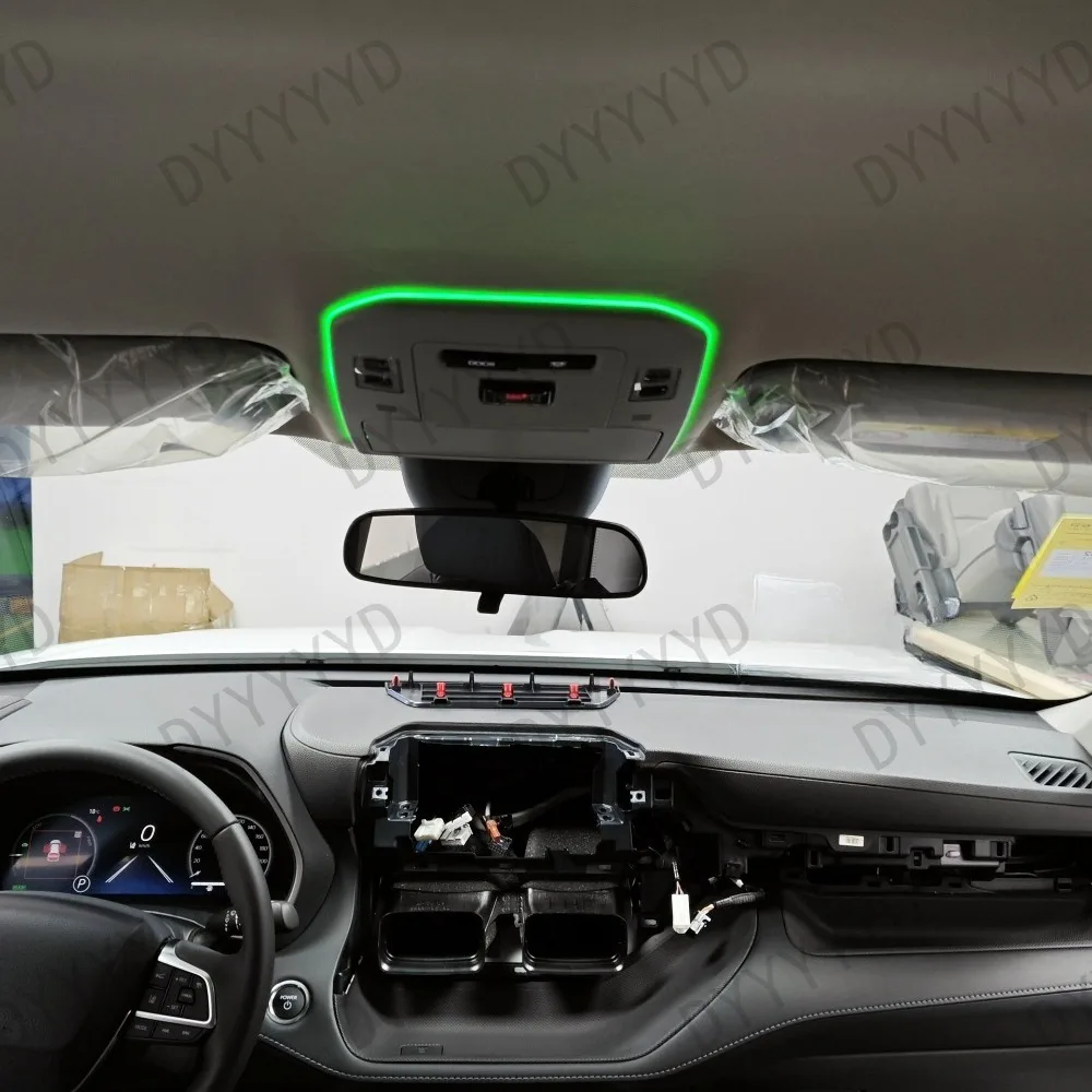 For Toyota Highlander Crown Kluger 22‑26 RGB Reading Light App Control Multicolor Ambient Interior Modified Car Car Accessories
