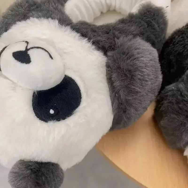 Kawaii Panda Pantofole Amanti Donna Uomo Camera da letto a casa Caldo inverno Lovelys Orso Scarpe per ragazze Ragazzi