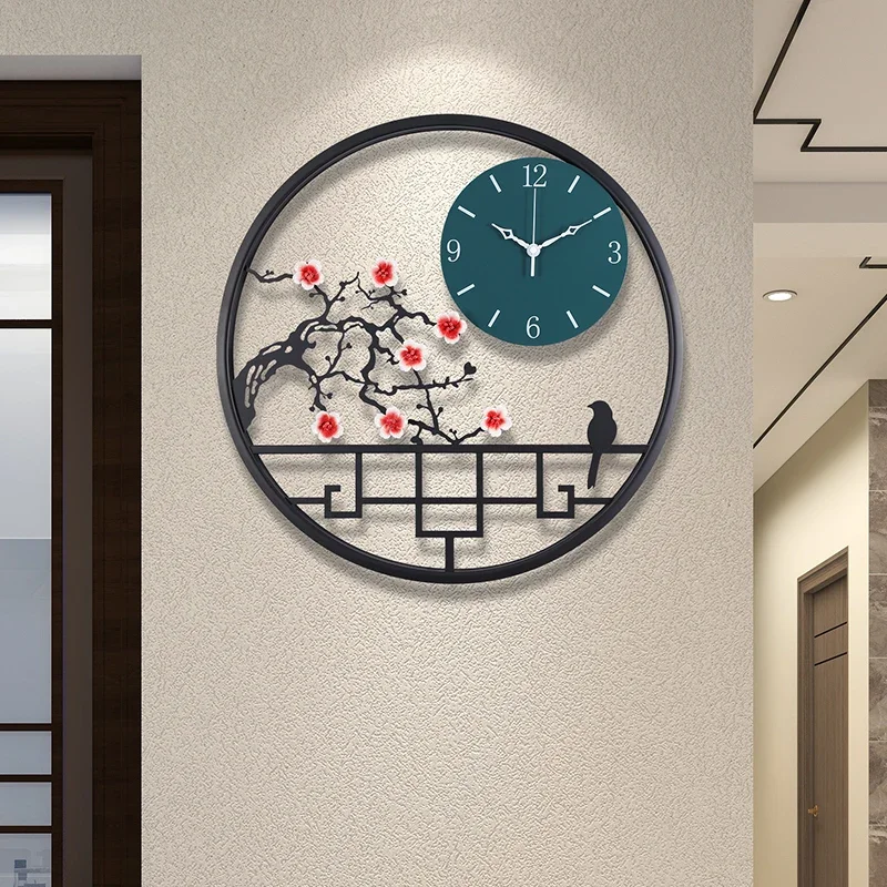 Premium Unique Wall Clocks Transparent European Luxury House Wall Clock Art Christmas Wooden Horloge Murale Bedroom Stuff