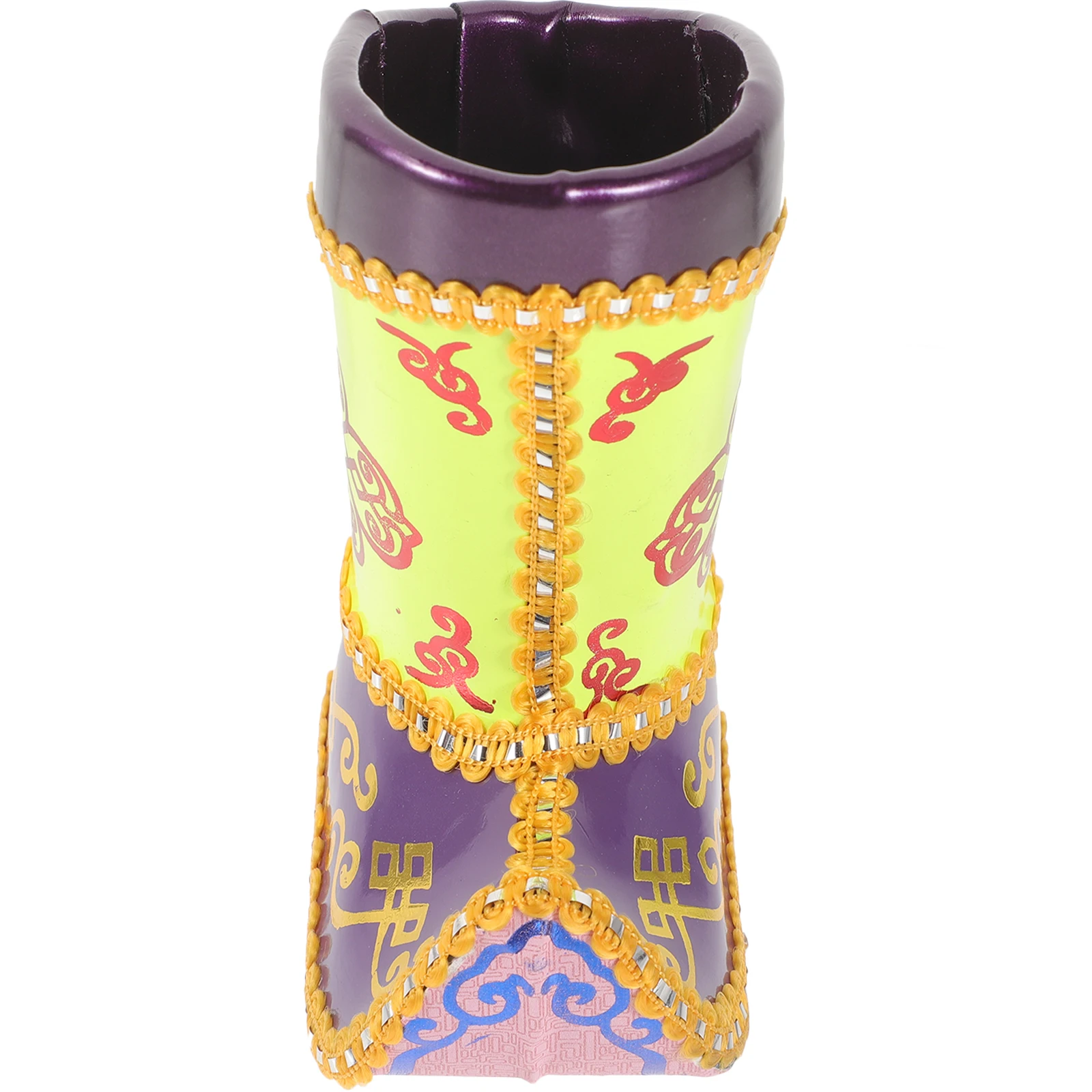 

Sturdy Boot Style Pen Holder Large Pencil Dispenser For Office Desk Rustic Decorative Storage Container Pens Pencils Brushes