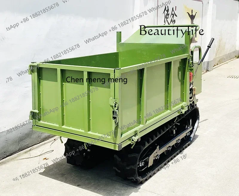 2003Crawler Electric Hydraulic Self-Unloading All Terrain Diesel Electric Starter Tilting Customized Station Riding Mountain Are