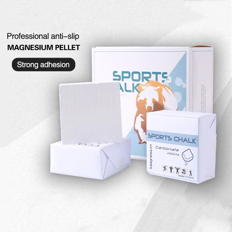 8pcs Blocks Sports Chalk Weight Lifting Magnesium Powder Anti-skid Gyms Sports Gymnastic Chalk Sport Barbell Climbing Magnesium