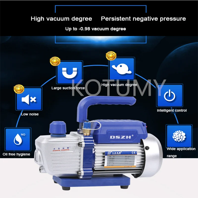 Vacuum Pump 1L/2L/3L/4L Vacuum pump mini pump air conditioning vacuum pump fluorine meter Vacuum Pump Fluorine Meter