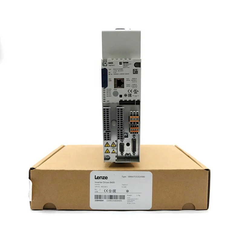 Lenze Inverter 8400 E84AVTCE1524SB0 Plc Controller Inverter Servo Drive 15844004 E84AVTCE1524SB0