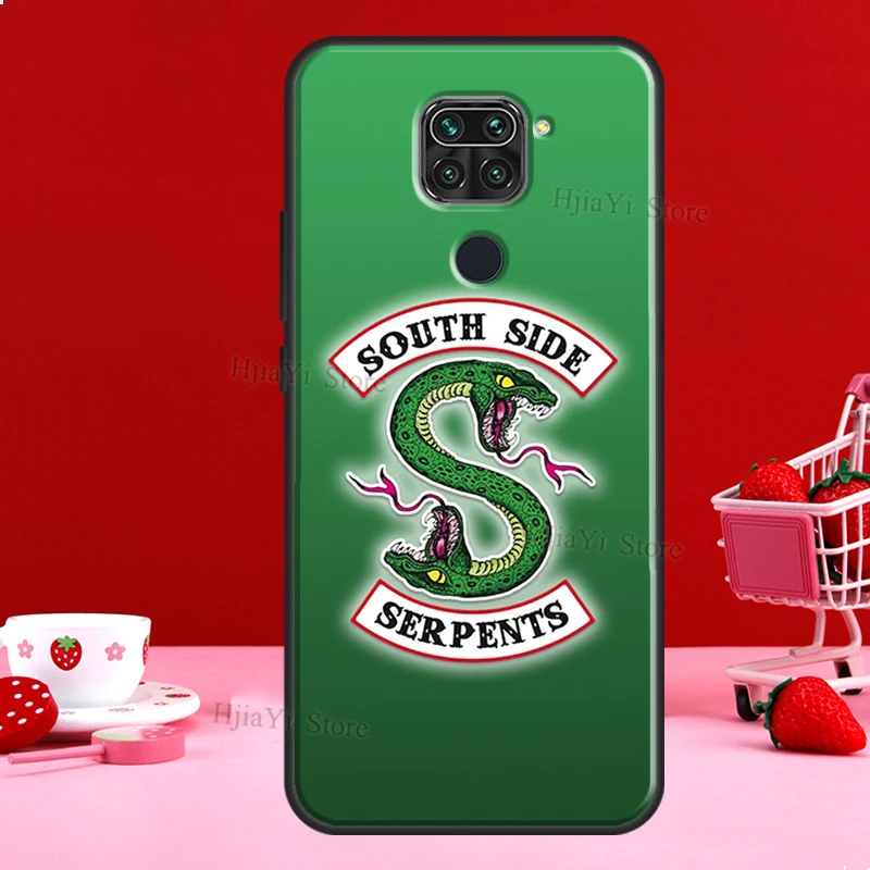 South Side Serpents Riverdale Case For Xiaomi Redmi Note 11 10 9 8 12 Pro Plus 12S 11S 10S Cover For Redmi 12C 10C 10A 9C