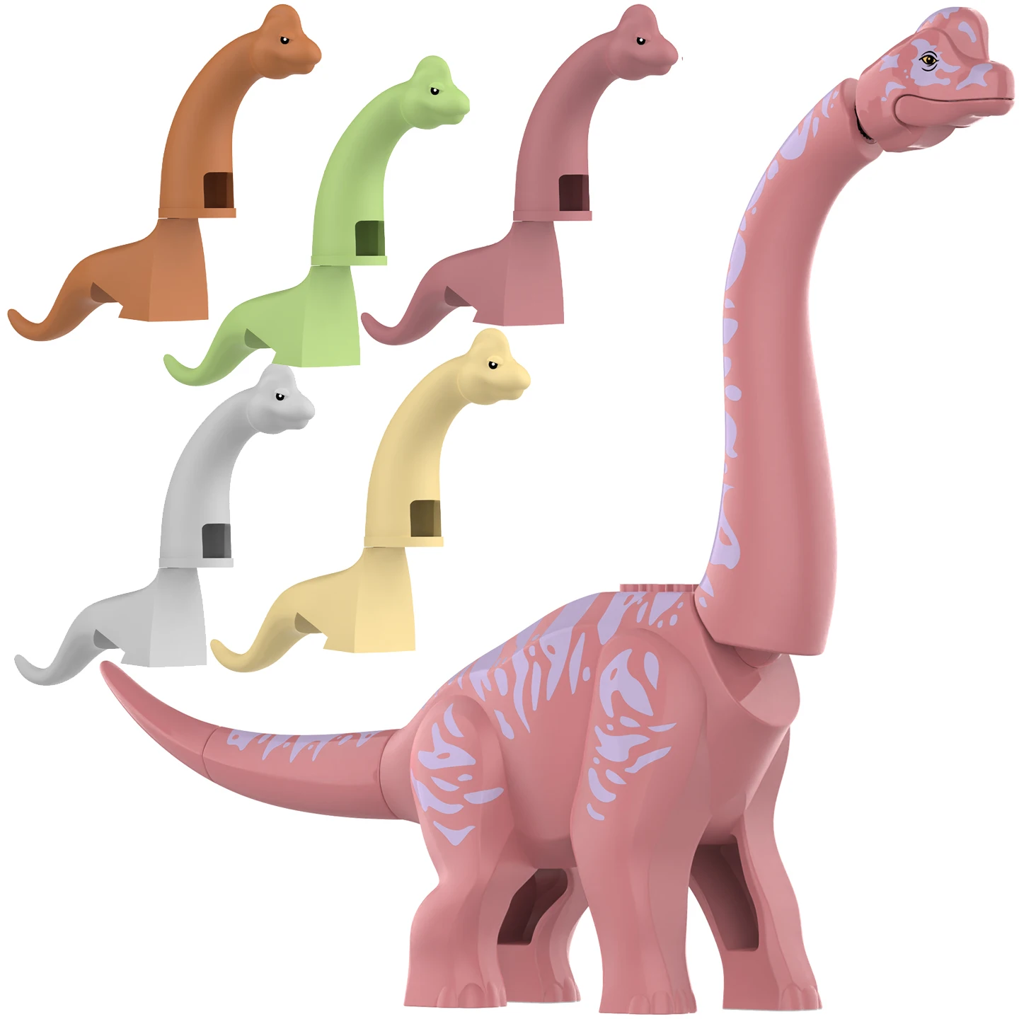 

ZHKL3306HKL3314 Jurassic Dinosaur World Set Building Blocks Stegosaurus Sterrholophus Marsh Rex Mini Action Figure Toys