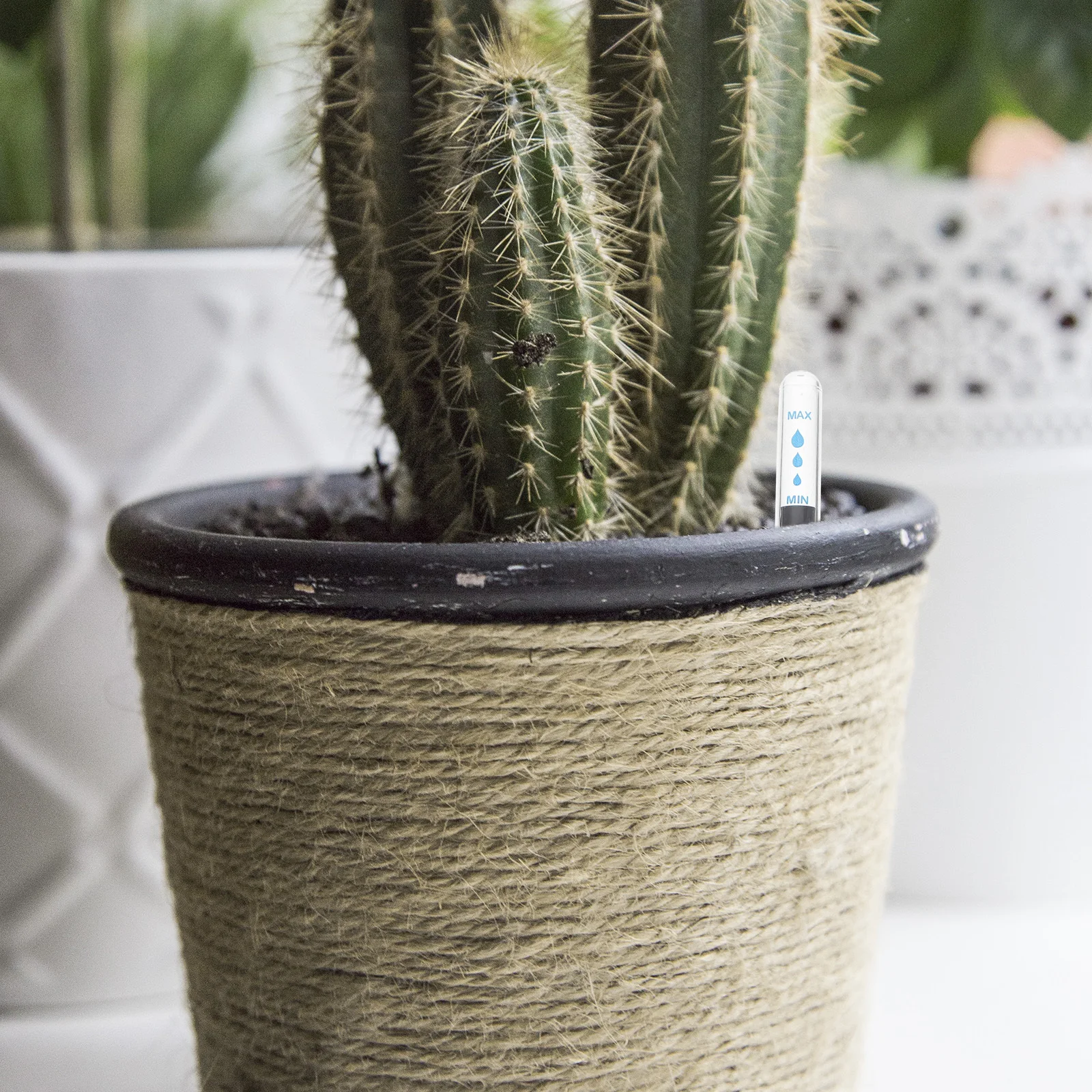 

4Pcs Flowerpot Water Level Gauge Clear Scale Float Indicator Soil Moisture Meter Water Shortage Reminder Soil Moisture Meter