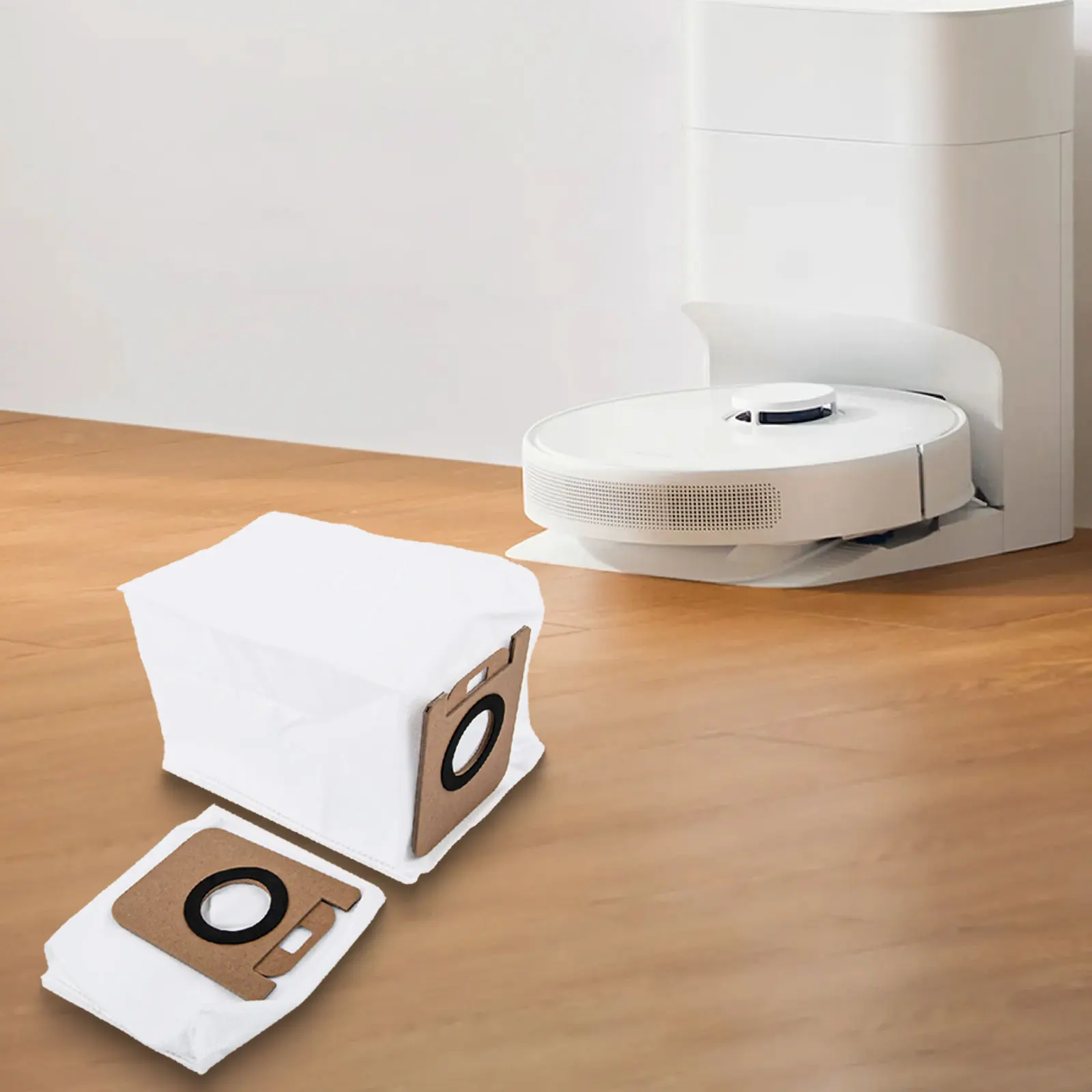 

Convenient to Use Replacement Dust Bags for Your For D10 or For L10 Robot Vacuum Series Includes a Total of Twelve Packs