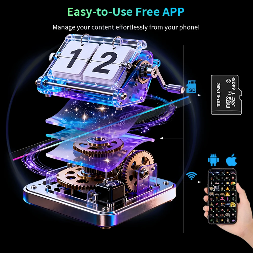 Hot Sale 42cm High Definition 3D Hologram Fan Naked Eye Stereo Display Control for Indoor Advertising Education Factory Direct