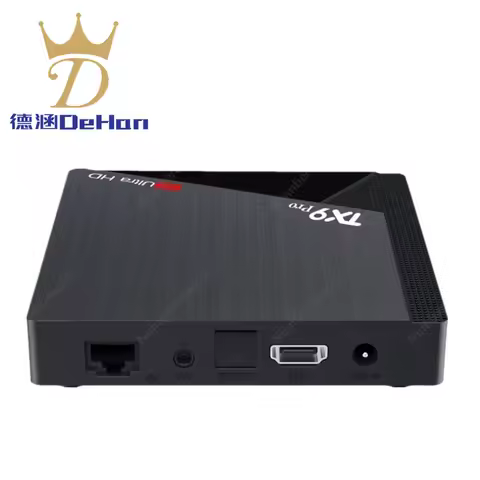 TX9 Pro High Performance Android 10.0 TV Box, 4K, Dual Band WiFi, Allwinner H313, Supports Most Apps (EU Plug)
