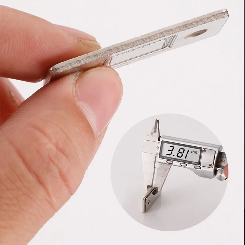 Fermaporta per armadio Fermaporta ultra sottile tipo L Magneti forti Invisibile Nessun chiodo necessario Adesivo Magnete per cassetto Serratura Armadio più vicino