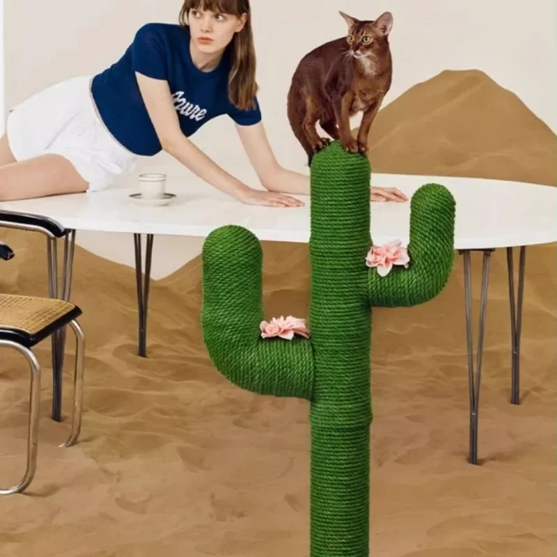 

Cat Climbing Frame Post Bearing Strength Cats Scratching Board Tree Multi-layer Cat Wear Resistant Toy Pet Products Supplies
