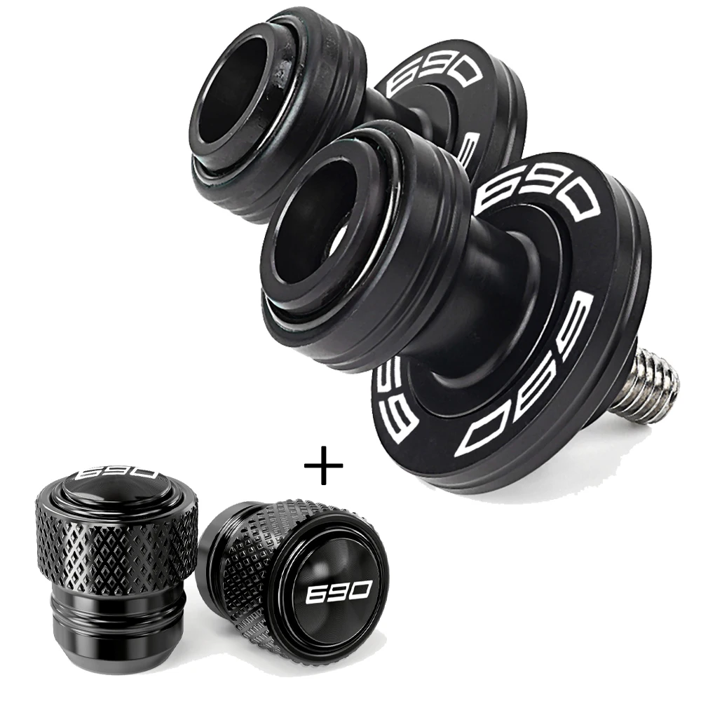 Für KTM 690 SMC Duke 690 DUKE 690 690 SMC SMC R 2008-2022 2023 2024 Motorrad Schwinge Spulen Slider stehen Schrauben Ventil Kappen – Detail 10