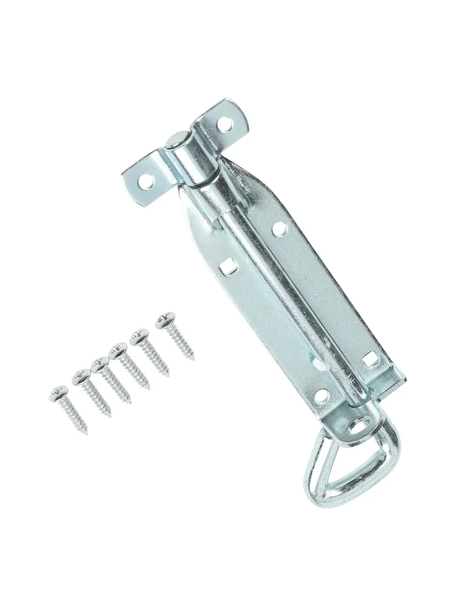Heavy-duty Door Bolt Installation Outdoor Bolt Lock Heavy-Duty Gate Lock Rust-Proof Coating Solid Steel Construction