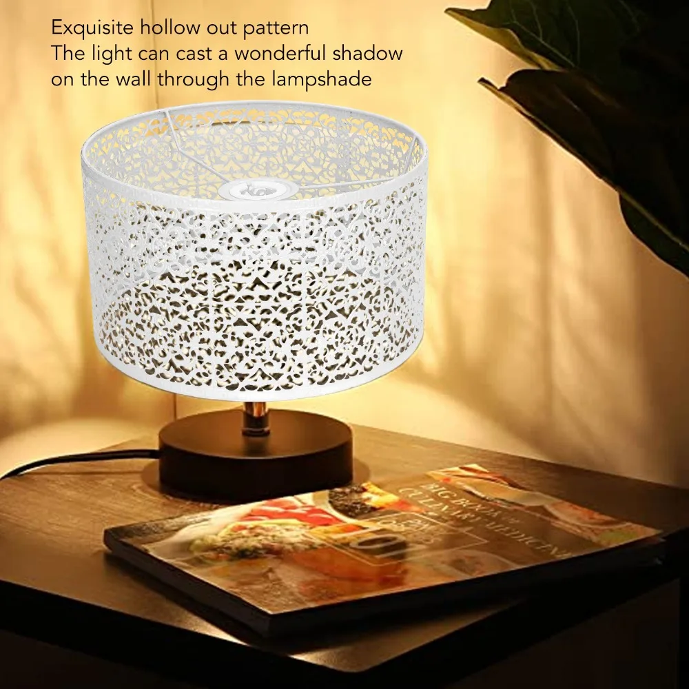 

Modern Iron Lampshade Geometric Pattern Medium Size Chandelier Lamp Shades Lamp Cover Floor Light
