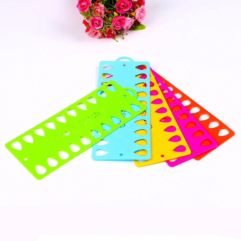 

20 Pcs Threaded Board Cross Stitch Sewing Tools Winding Plate Accessories Bobbin Durable Plastic DIY Handmade Space Saving