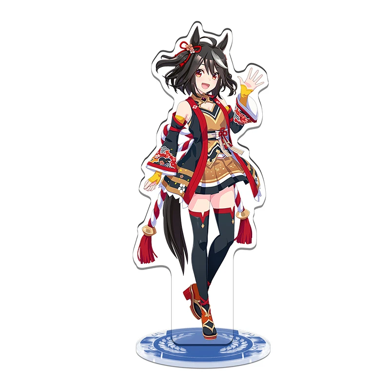Anime Pretty Derby Acrylic Keychain Stand Model for Cosplay