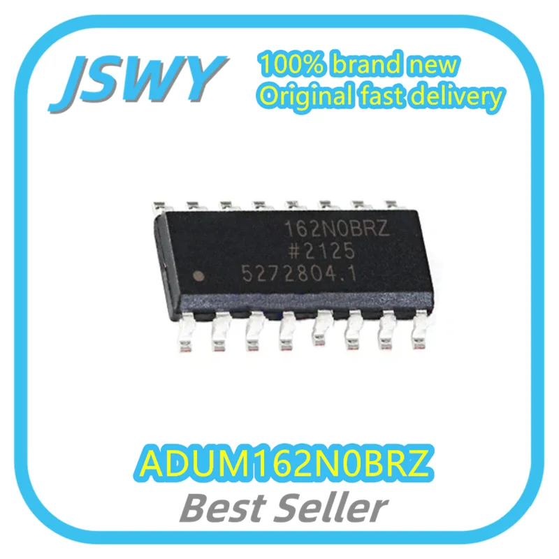 

(5/50pcs) ADUM162N0BRZ ADUM162 162N0BRZ SOP16 Digital Isolator Chip Original Genuine Large Quantity Inventory