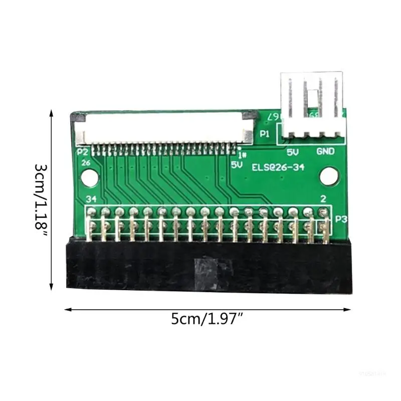 Floppy Connector 1.0MM FFC/FPC 26P to 34P USB to 34P 26P Floppy Converter Cable Data Transfer for 3.5\