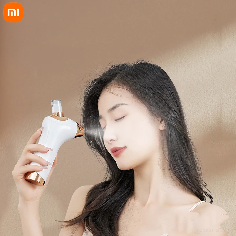 

New Xiaomi Oxygen Injector Home Portable Hand-held High-pressure Nano-spray Water-light Hydrating Facial Beauty Salon Instrument