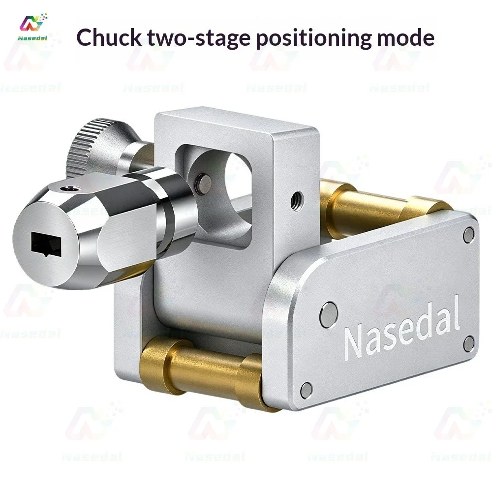 Nasedal Precision Scriber Push Knife Sharpener All Metal 2Stage Positioning Collet for Gundam Model Building Detailing Hobby DIY