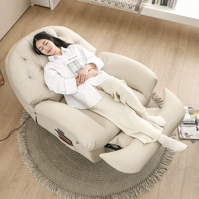 Living room single space capsule sofa household lazy electric sofa rocking chair sleeping reclining leisure multi-functional bal