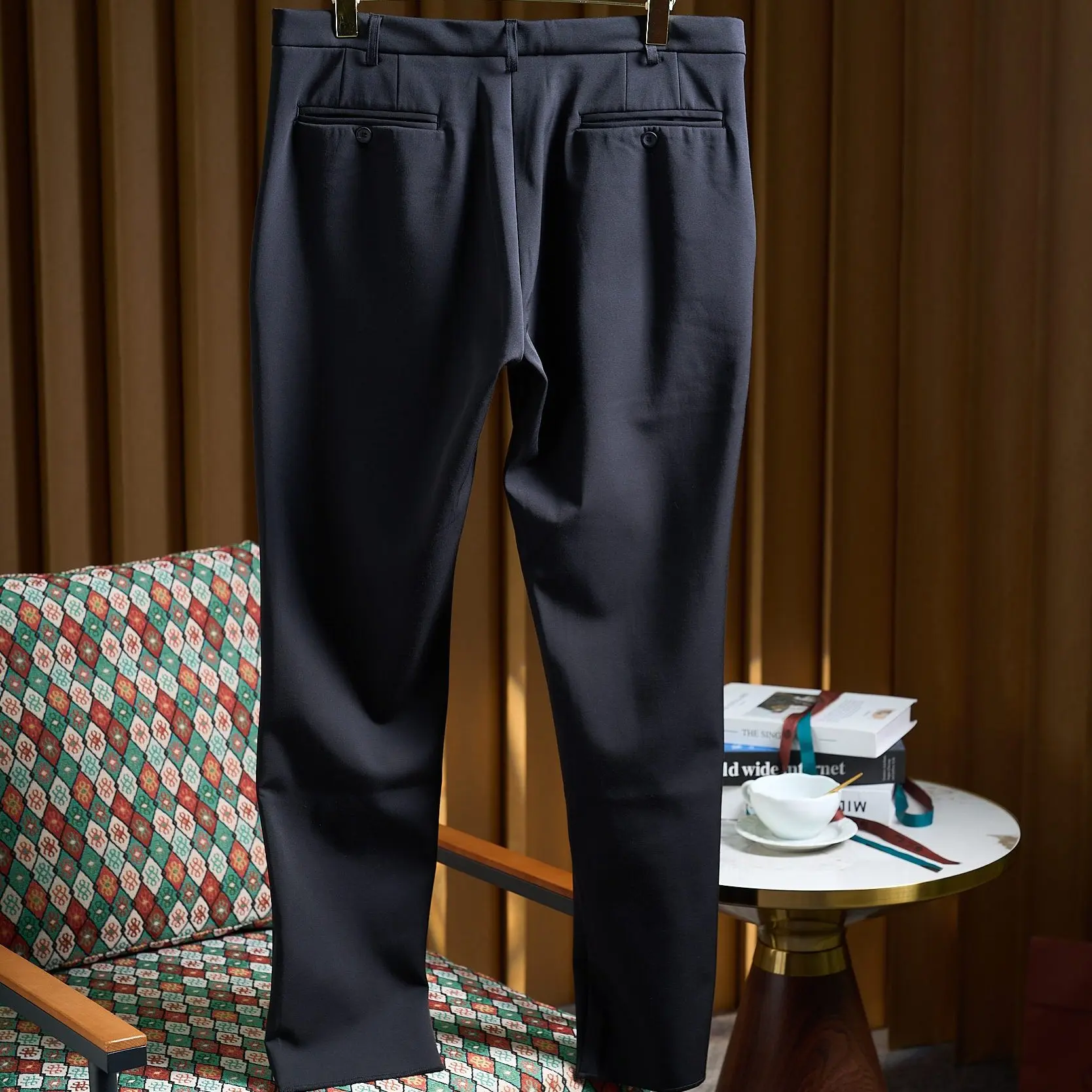 Pantalón polar recto italiano LP 25aw