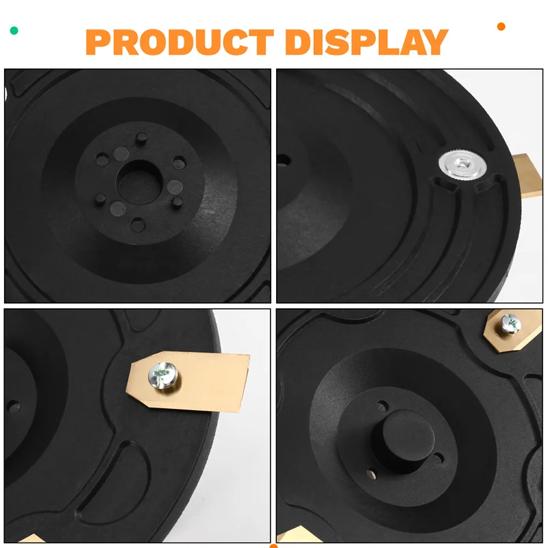 

ABUN-6 Blade Disc With 6Pcs Blades Compatible Segway Navimow Robotic Lawnmower I105N, I108N & I110N,With