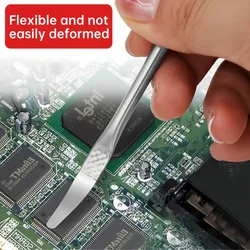 8Pcs IC Chip Repair Thin Blade Glue Cleaner Remover CPU Separação Glue Removal Knife Repair Ferramenta Mão Para Computador de Telefone Móvel