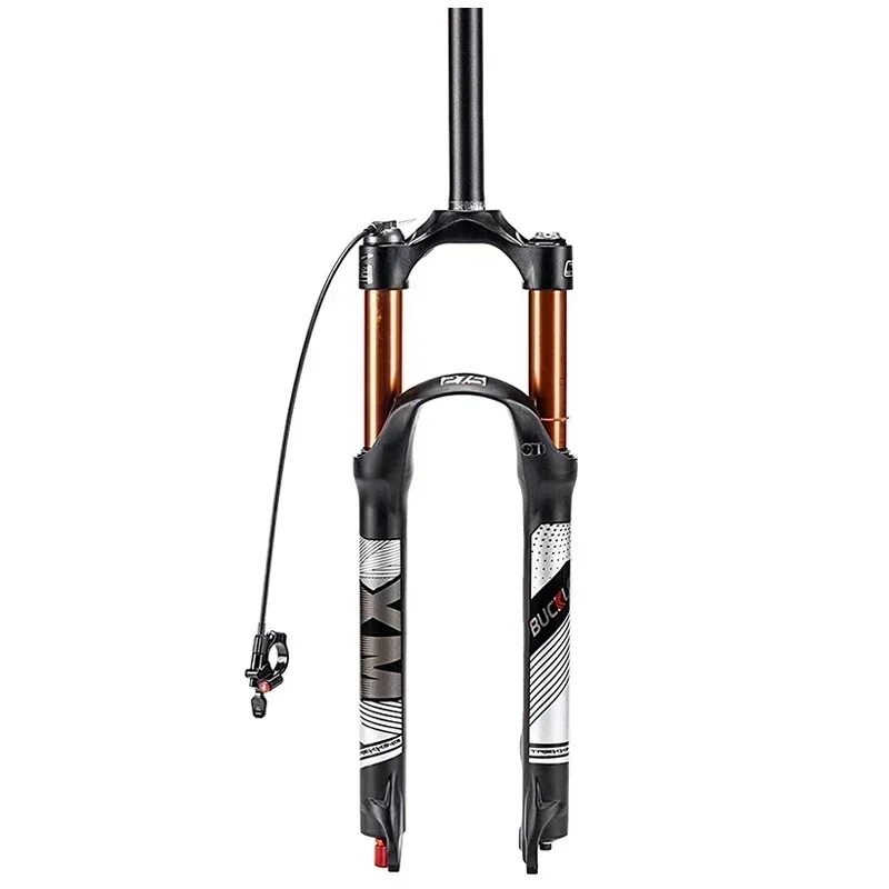 AliExpress BUCKLOS 26/27.5/29er MTB Fork 120mm 140mm Bicycle Air Suspension Fork Straight/Tapered Mountain Bike