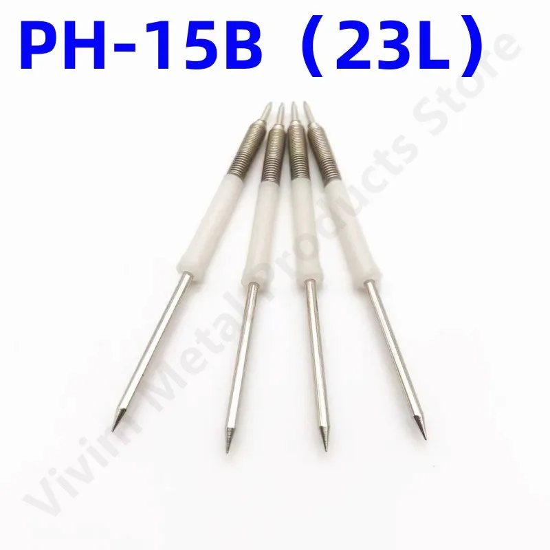20/50PCS PH-15B 23L Length 54mm PCB Spring Test Probe ICT Test Pin For PCB Test B Head Straight Sharp Tip Head Dia 1.47mm