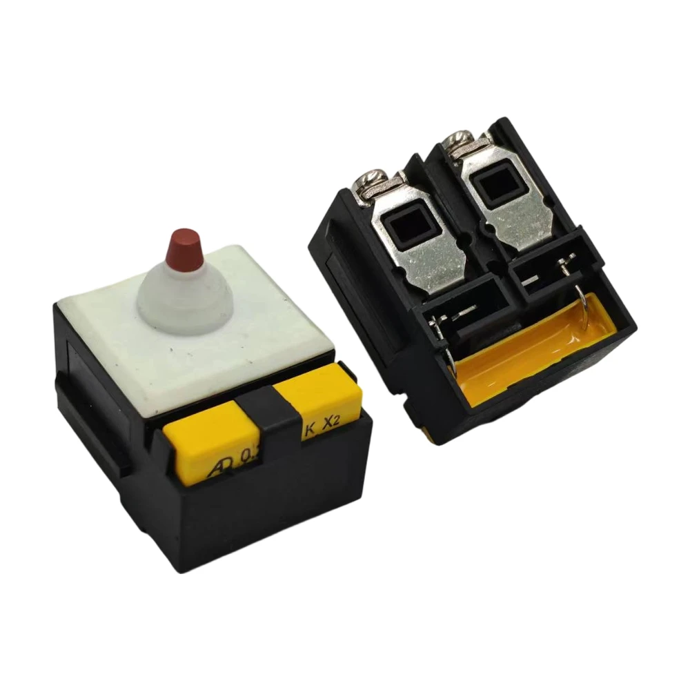 AC250V 8A SPST Momentary Electric Power Tool Angle Grinder Switch for Dewalt 125