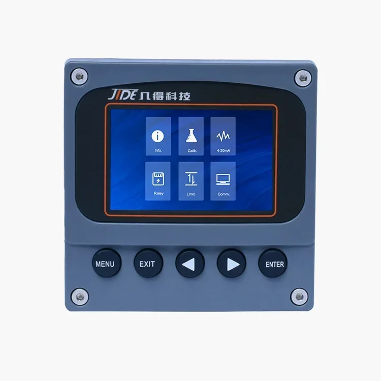 Pompa Dosis Pengontrol PH Analitik Jumo Berkualitas Tinggi, Meter Analisis Air Industri, ORP EC TDS PH Minyak Plastik Layar LCD