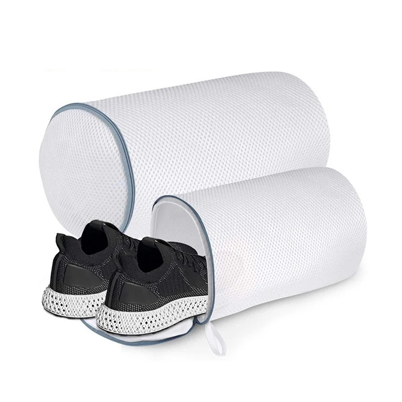 

Shoe Washing Bags Washing Shoe Organizer Mesh Bags Zipper Secured Net Laundry Bags For Sneaker Socks Cleaning