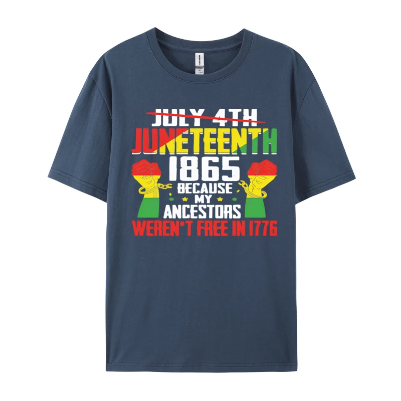 June Teenth African Fist Black History T-Shirt New Coming Custom T Shirts Cotton Tees For Men 3D Printed