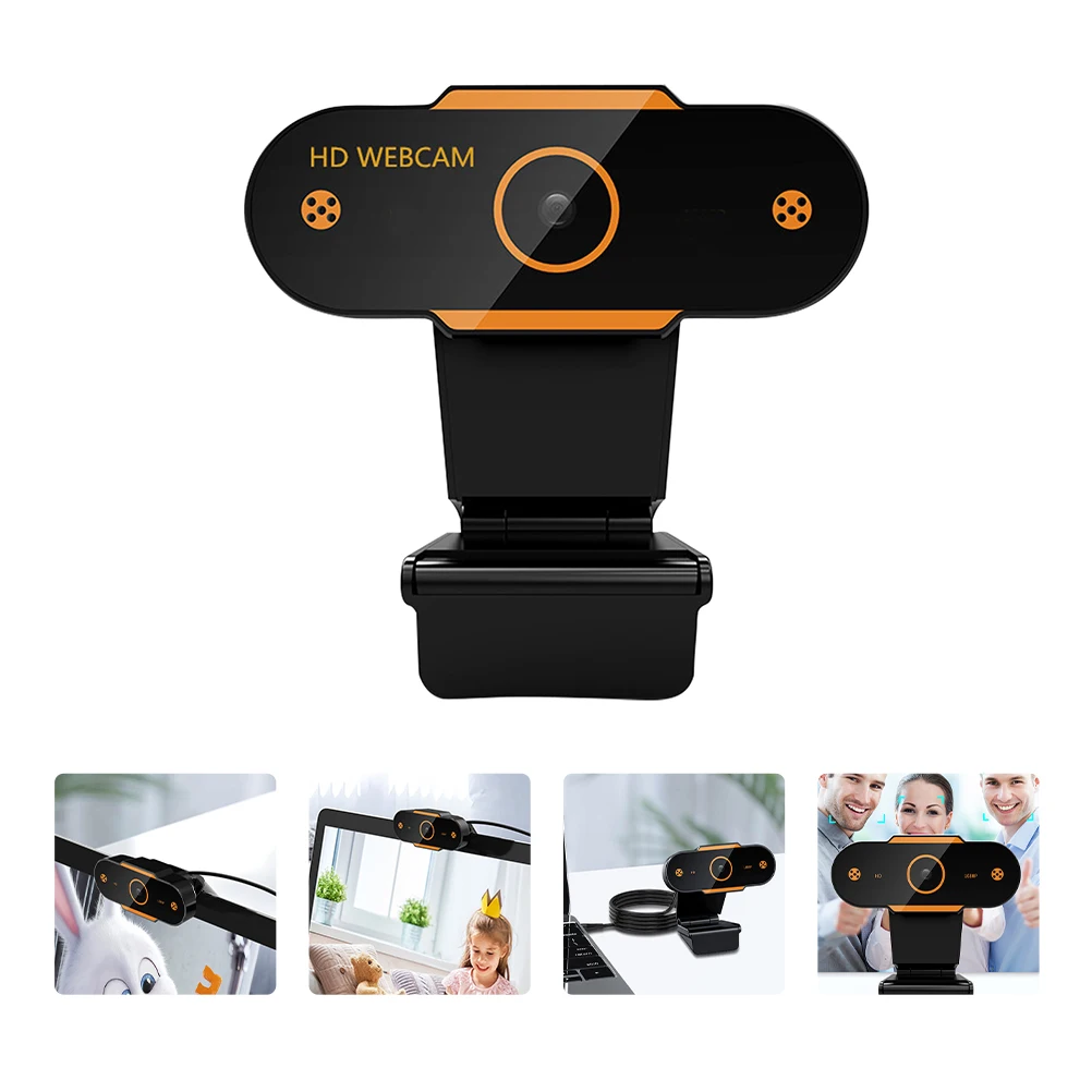 

1080P Hd Webcam Adjustable Base Built-In Microphone Computer Camera For Live Streaming Video Conferencing Training Conference