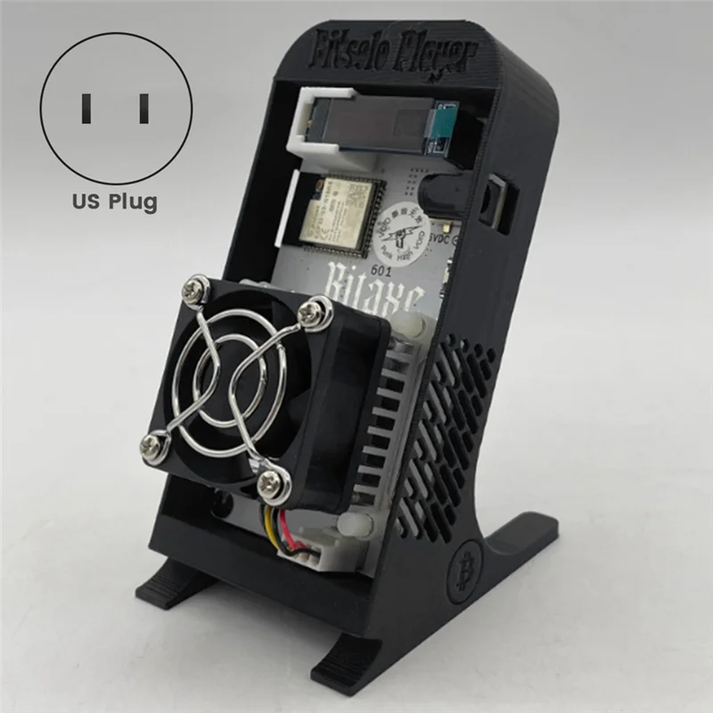 AC39-Bitaxe Gamma 601 Solo Miner 18W 1.2TH/S BM1370 Asic Chip od Antminer S21 Pro Crypto Miner Bitcoin BTC Miner
