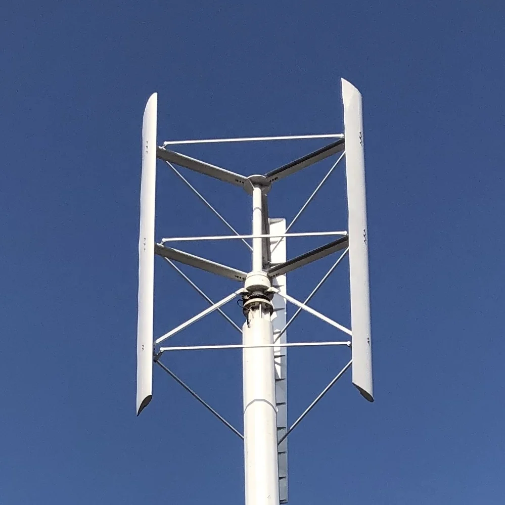 1.5kva 24V 48V Wind Power Roof Wind Turbine Generator Vertical Axis 24V 1500W Wind Turbines For Home