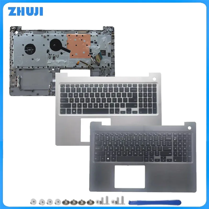

For Inspiron 15 5570 5575 New Laptops Palmrest Upper Cover Keyboard Replacement