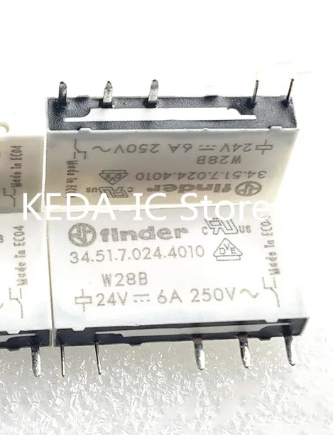 

1-50 шт./лот 34.51.7.024.4010 24VDC 6A DIP5 Новый оригинал