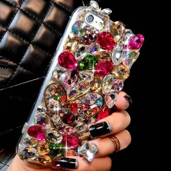 Rhinestone Case for Samsung Galaxy S26 S25 Ultra Edge S24 S23 S22 S21 S20 Plus FE S10 S9 Note 20 10 Case Diamond Phone Cover