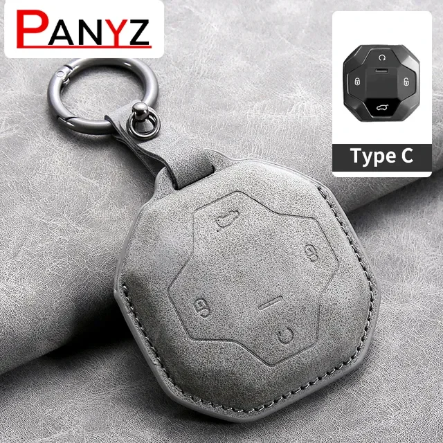 

For Chery Jetour Traveler Traveler Pro 2023 2024 Keychain Car Styling Key Cover Case Key Bag Shell Holder Protection Accessories