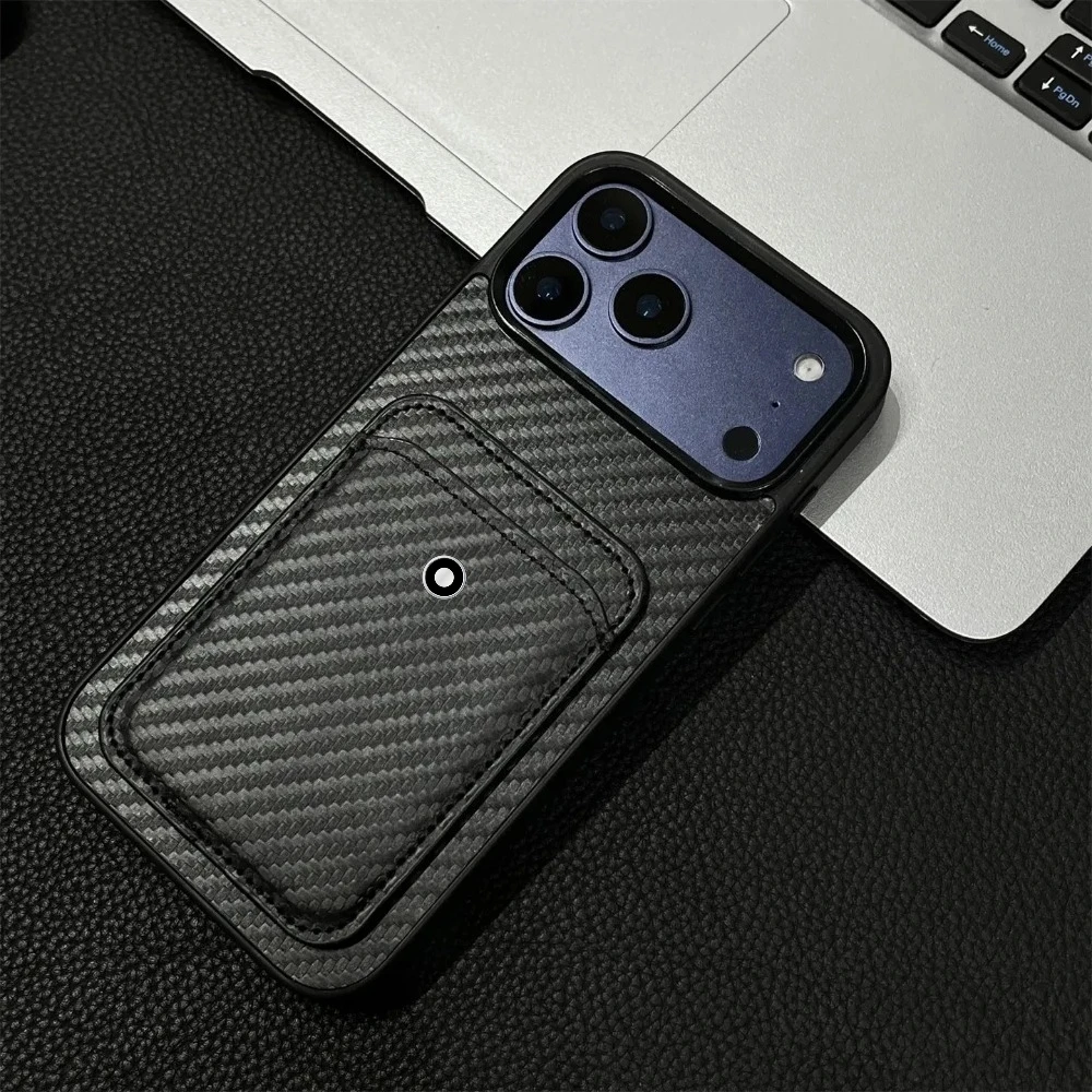 

Luxury Premium Mes Business Sle BM Cross Grain Leather Case for IPhone 17 Pro Max 16 15 14 Card Holder Wallet Protective Cover