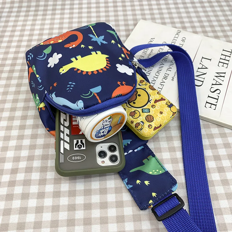 아기가방 Child Bag Cute Dinosaur Baby Zero Wallet Boys and Girls Crossbody Bag Cartoon Baby Harness Backpack Child Backpack mochila